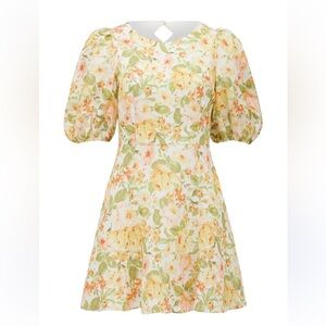 EVERNEW NWT Noelle Diamond Back Mini Dress